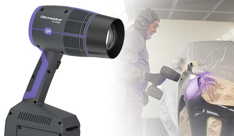 Hand-held UV-GUN for extremely fast curing now in stock