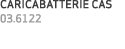 CARICABATTERIE CAS 03.6122