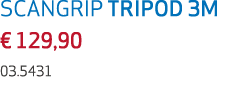 SCANGRIP TRIPOD 3M € 129,90 03.5431