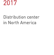 2017 Distribution center in North America  