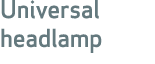 Universal headlamp