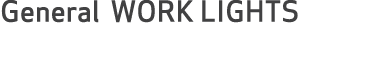 General WORK LIGHTS