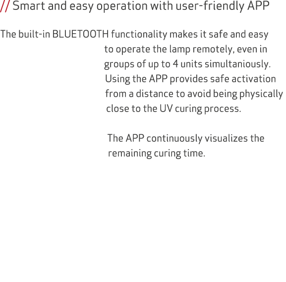 // Smart and easy operation with user-friendly APP The built-in BLUETOOTH functionality makes it safe and easy to ope...