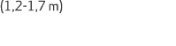 (1,2 1,7 m)