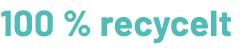 100 % recycelt