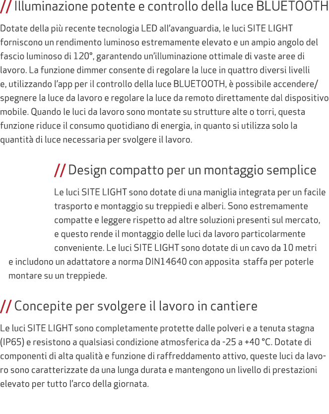 // Illuminazione potente e controllo della luce BLUETOOTH Dotate della pi recente tecnologia LED all’avanguardia, le...