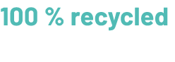 100 % recycled